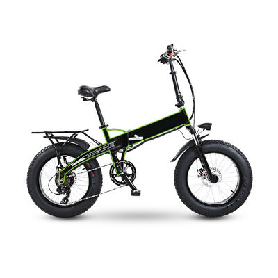 20-इंच फोल्डिंग लिथियम बैटरी असिस्टेड वेरिएबल स्पीड ऑफ-रोड स्नो इलेक्ट्रिक व्हीकल मोटराइज्ड इलेक्ट्रिक साइकिल