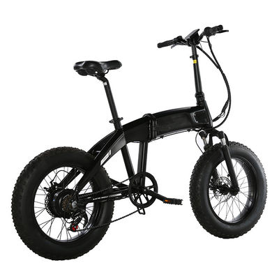 OEM फैट टायर इलेक्ट्रिक माउंटेन बाइक, प्री असेंबल 20 इंच व्हील माउंटेन बाइक