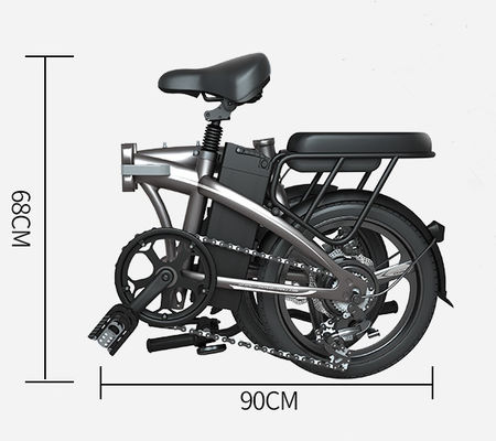 20 सुपर लाइट इलेक्ट्रिक बाइक, वयस्कों के लिए 7.5AH फोल्डेबल इलेक्ट्रिक बाइक