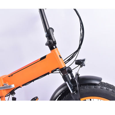 केएमसी चेन 34 किलो वजन के साथ 500W फैट टायर इलेक्ट्रिक फोल्डिंग बाइक