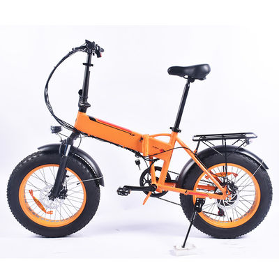 केएमसी चेन 34 किलो वजन के साथ 500W फैट टायर इलेक्ट्रिक फोल्डिंग बाइक