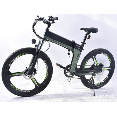 15.5mph इलेक्ट्रिक फोल्डिंग माउंटेन बाइक 40Km धीरज 6gears