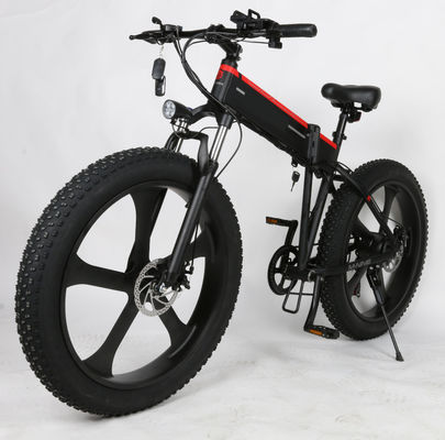 इलेक्ट्रिक बाइक 26 इंच 48v 1000w फैट टायर माउंटेन स्नो एबिक फोल्डिंग इलेक्ट्रिक साइकिल